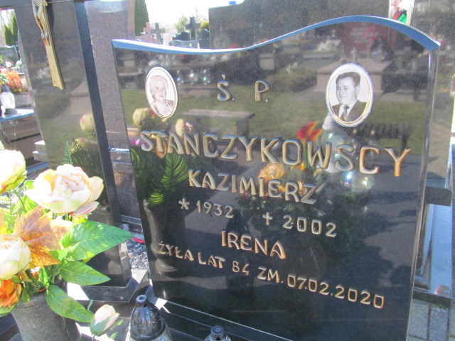 Irena Stańczykowska 1936 Wyszków - Grobonet - Wyszukiwarka osób pochowanych