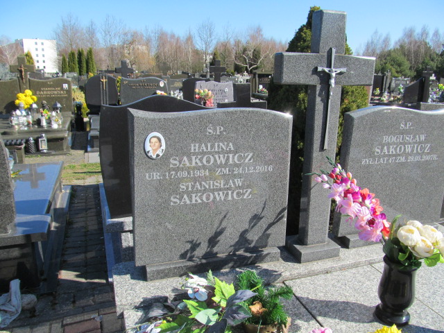 Halina Sakowicz 1934 Wyszków - Grobonet - Wyszukiwarka osób pochowanych