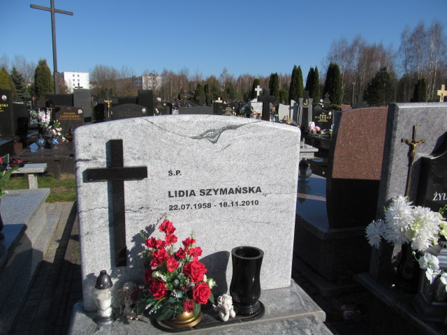 Lidia Szymańska 1958 Wyszków - Grobonet - Wyszukiwarka osób pochowanych