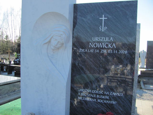 Urszula Nowicka 1966 Wyszków - Grobonet - Wyszukiwarka osób pochowanych