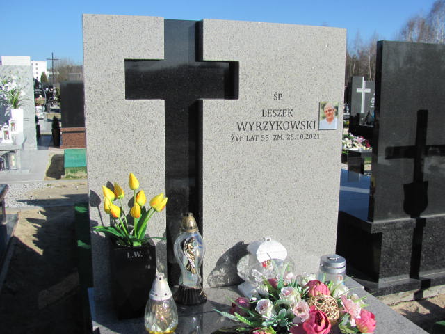 Leszek Wyrzykowski 1966 Wyszków - Grobonet - Wyszukiwarka osób pochowanych