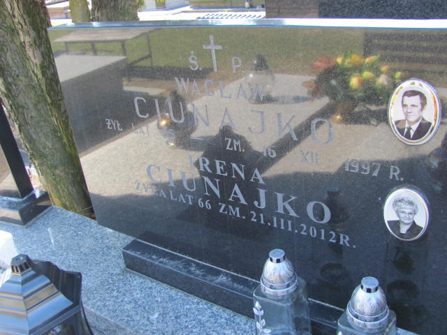 Wacław Ciunajko 1942 Wyszków - Grobonet - Wyszukiwarka osób pochowanych