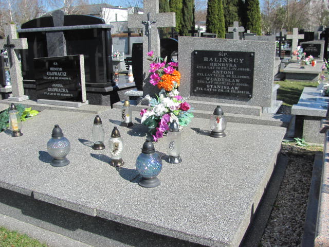 Grób Henryka Balińska