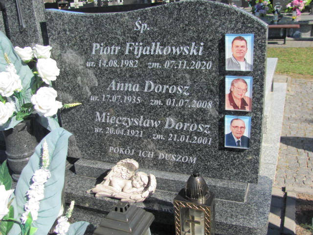 Piotr Fijałkowski 1982 Wyszków - Grobonet - Wyszukiwarka osób pochowanych