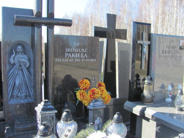 Grób Ireneusz Pakieła