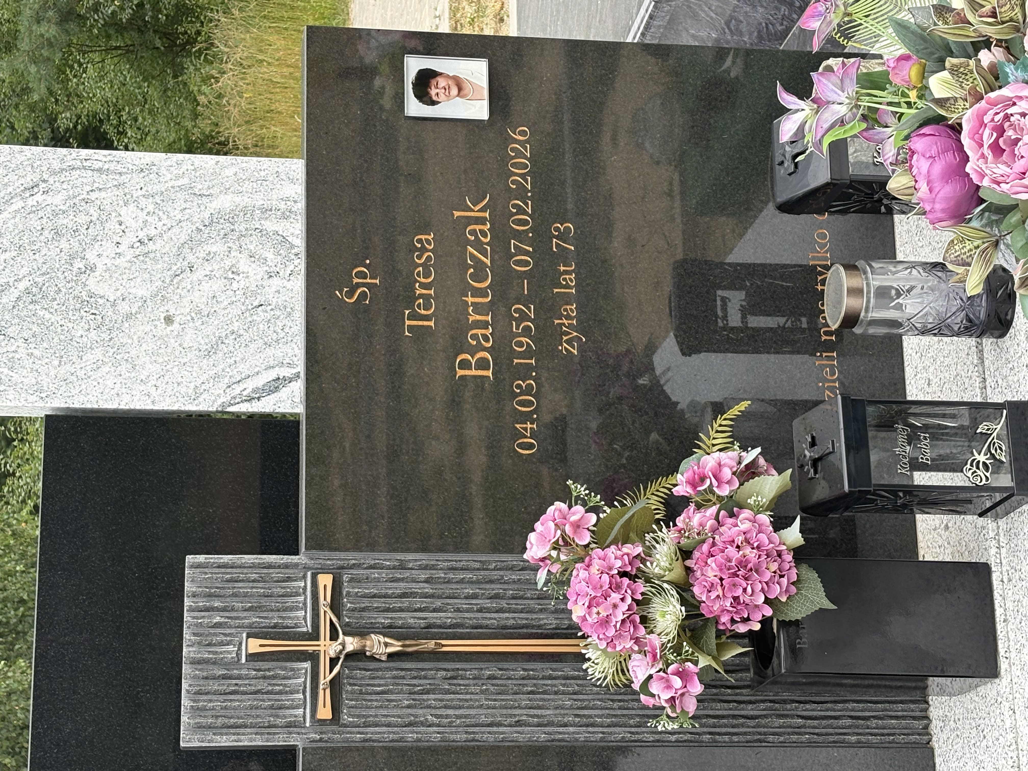 Teresa Bartczak 1952 Wyszków - Grobonet - Wyszukiwarka osób pochowanych